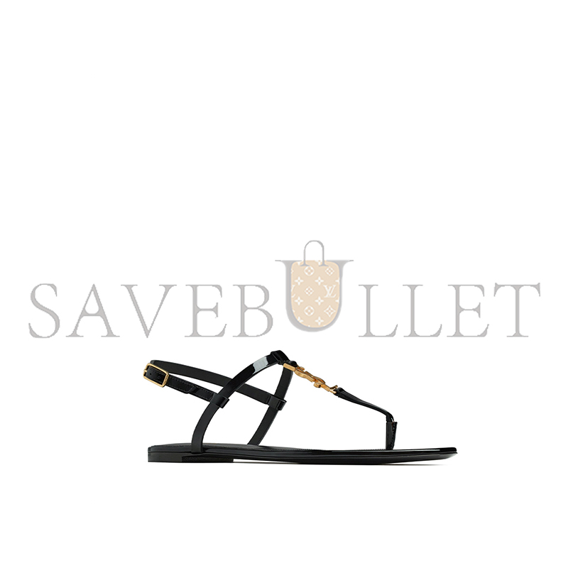 Y51  patent leather cassandra sandals 659817b8ikk1000